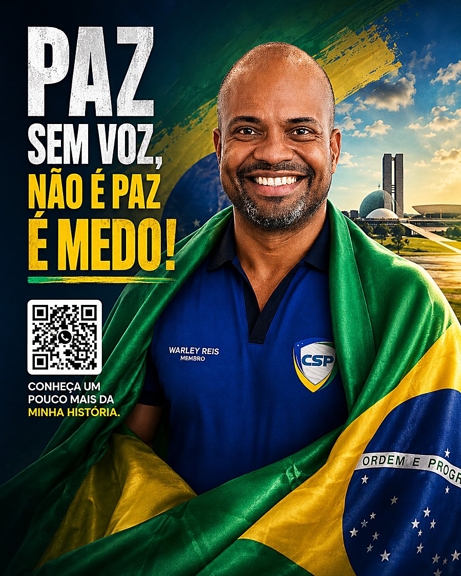 Warley Reis — Paz sem voz não é paz, é medo